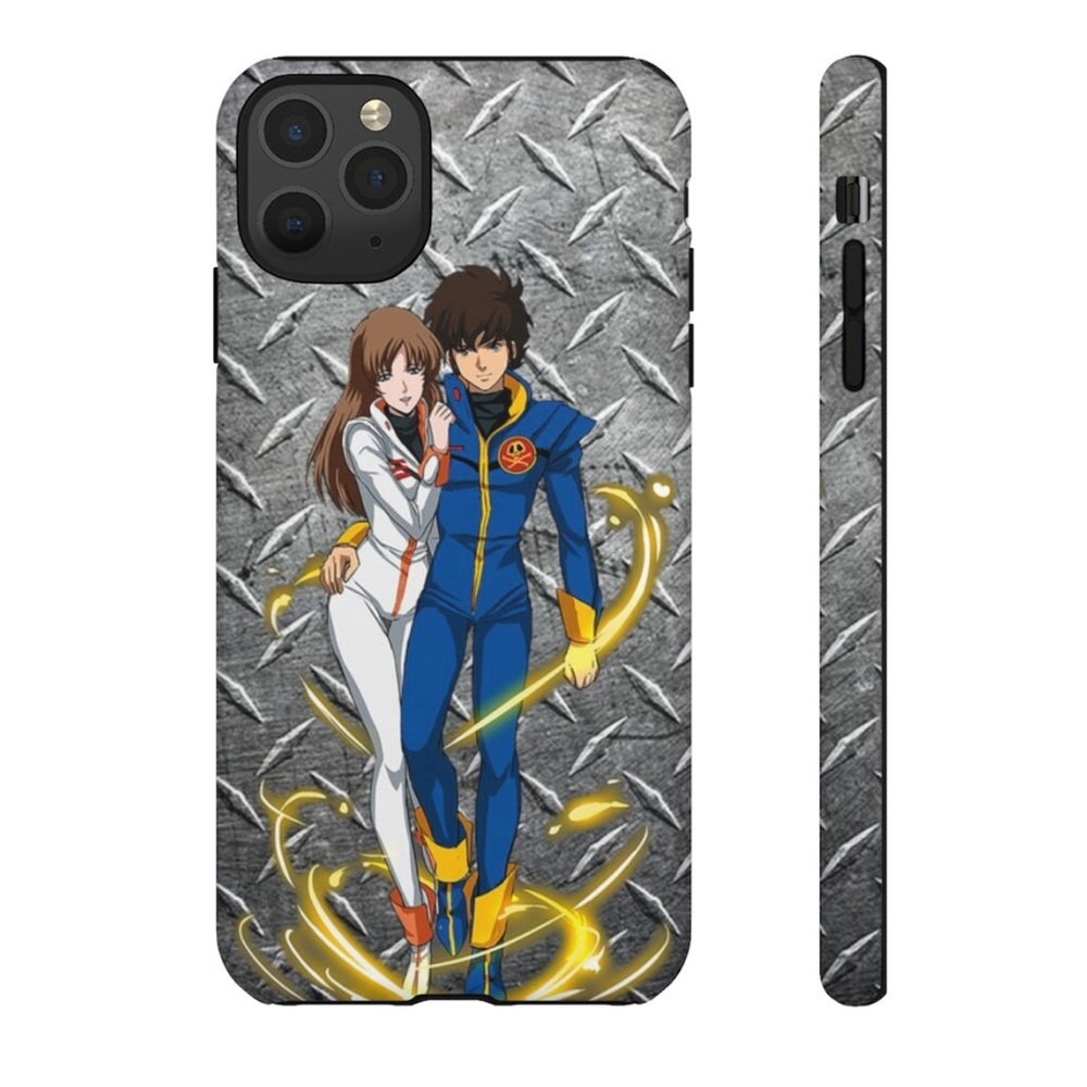 NWOB iPhone 12 Max Case Robotech Macross Rick Hunter Lisa